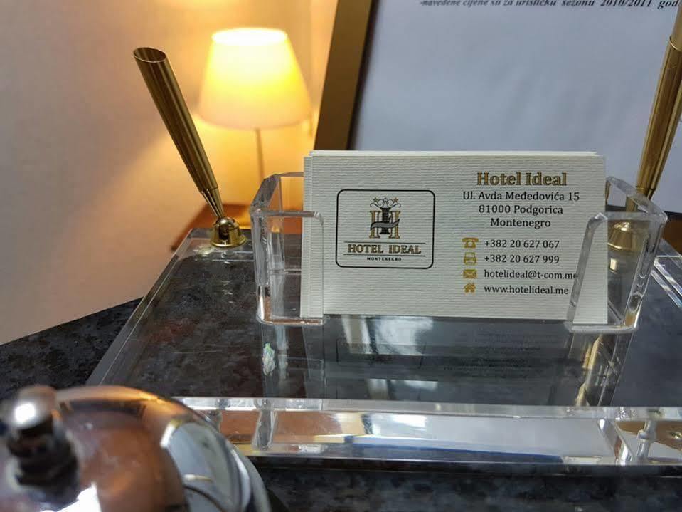 פודגוריצה Hotel Ideal מראה חיצוני תמונה